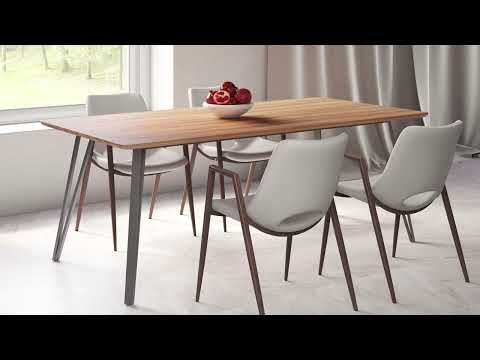 Perpignan Brown Dining Table