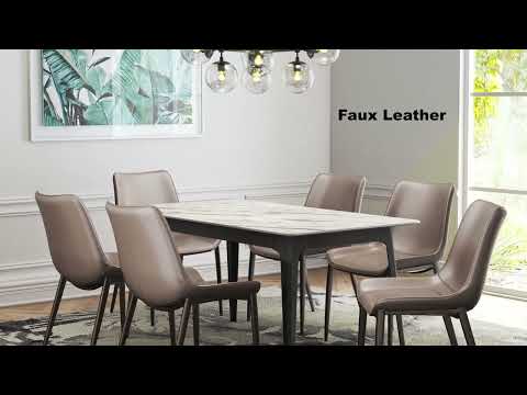 Magnus Brown & Walnut Dining Chair (Set of 2)