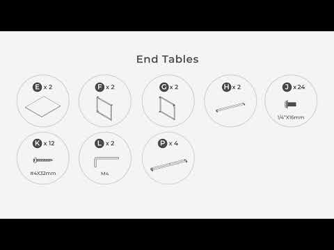 Donnesta Table (Set of 3)