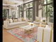 Opulent Lineage Beige/Gold Trim 3-Pc Living Room Set / HD-3PC3183