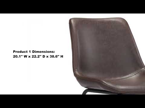 Byron Brown Counter Stool