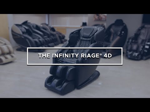 Infinity Riage 4D Black Massage Chair