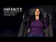 Infinity Riage 4D Black Massage Chair