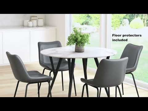 Byron Gray Dining Chair (Set of 2)