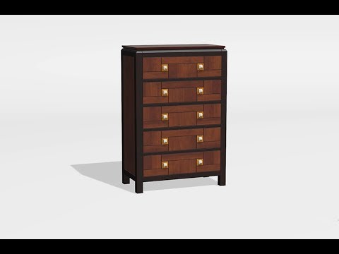 Patra Acacia & Walnut Chest