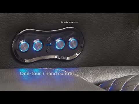 Fyne-Dyme Sapphire Power Reclining Sofa