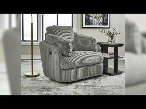 Lindyn Fog Swivel Glider Recliner (Online Special Price)