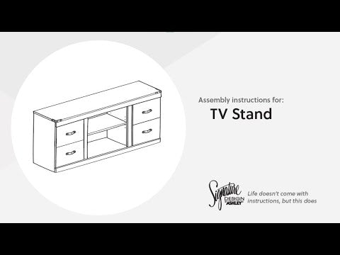 Trinell Brown 60" TV Stand