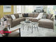 Raeanna Storm RAF Chaise Sectional / 5pc
