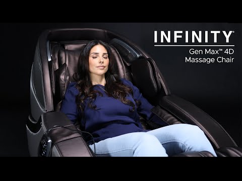 Infinity Gen Max 4D Gray/Dark Brown Massage Chair