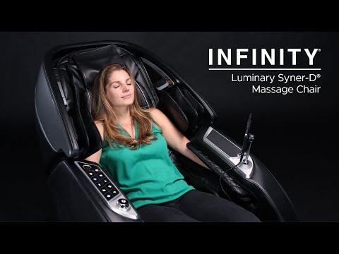 Infinity Luminary Syner-D Black Massage Chair