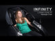 Infinity Luminary Syner-D Black Massage Chair