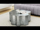 Kortha Antique Silver Coffee Table