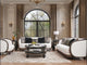 Capri Elegance Cream Chair / HD-C9043