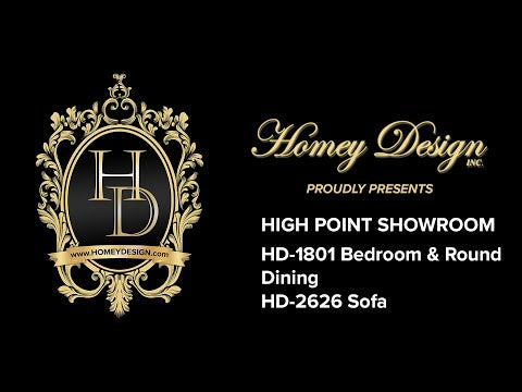 Harmony Gold & Rust Highlights Sofa  / HD-2626