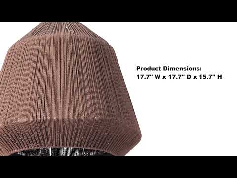 Impala Brown Ceiling Lamp