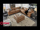 Emilia Caramel Leather 4pc Modular Sectional Sofa (Online Special Price)