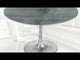 Metropolis Gray & Silver Dining Table