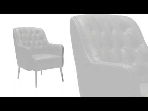 Tasmania Vintage Black Accent Chair