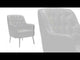 Tasmania Vintage Black Accent Chair