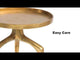 Como Antique Gold Accent Table Set (2-Piece)