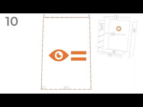 Shawburn Whitewash/Charcoal Gray Chest of Drawers