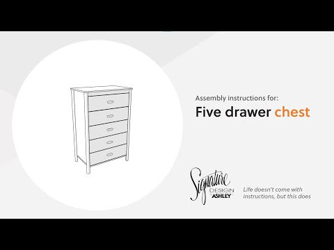 Cabinella Tan Chest of Drawers