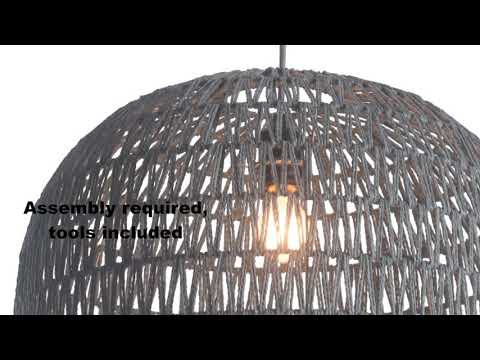 Paradise Gray Ceiling Lamp