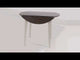 Woodanville Cream & Brown Dining Table w/ Drop Leaf