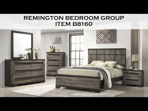 Remington Rustic Gray & Dark Ebony Dresser