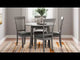 Shullden Gray Dining Room Set / 5pc (Online Special Price)