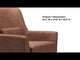 Ontario Vintage Brown Accent Chair