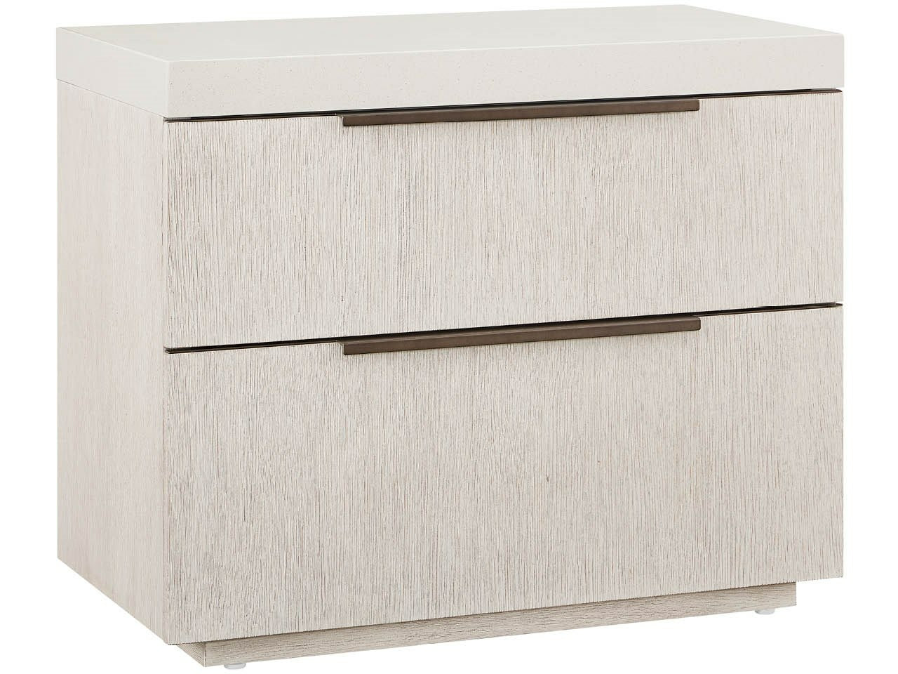 Quartz Light Mist Oak Nightstand