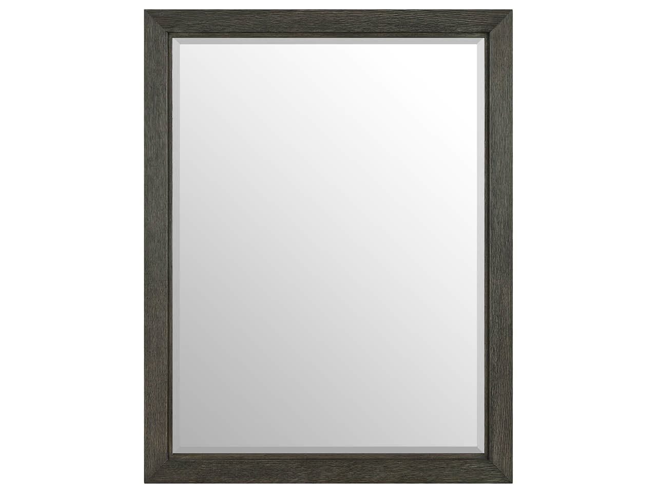 Modern Veil 36" Wide Durable Wood Framed Mirror