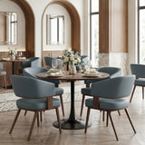 Opus Brown & Black Dining Table