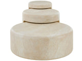 Nimbus Faux Travertine Nesting Tables