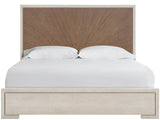 Modern Mist/Haze King Panel Bed