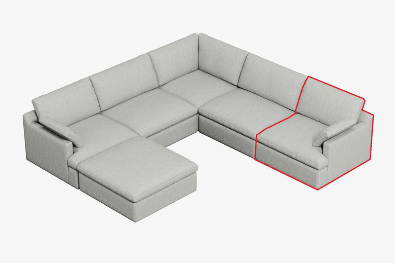 [HOT DEALS]🔥 Pacifica Dark Gray Cloud Modular Sectional Units Create your own Style