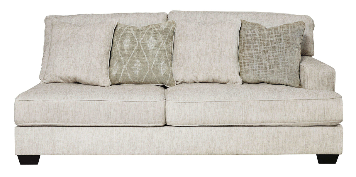 (Online Special Price) Rawcliffe Parchment 3pc Symmetrical Sectional Sofa - Ornate Home