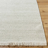 Sorell Sage Textured Weave Cottage Farmhouse Wool Handmade Area Rug - Clearance