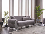 Royal Light Grey 3-pieces (Sofa & Loveseat & Chair) Living Room Set