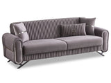 Royal Light Grey Convertible Sofa