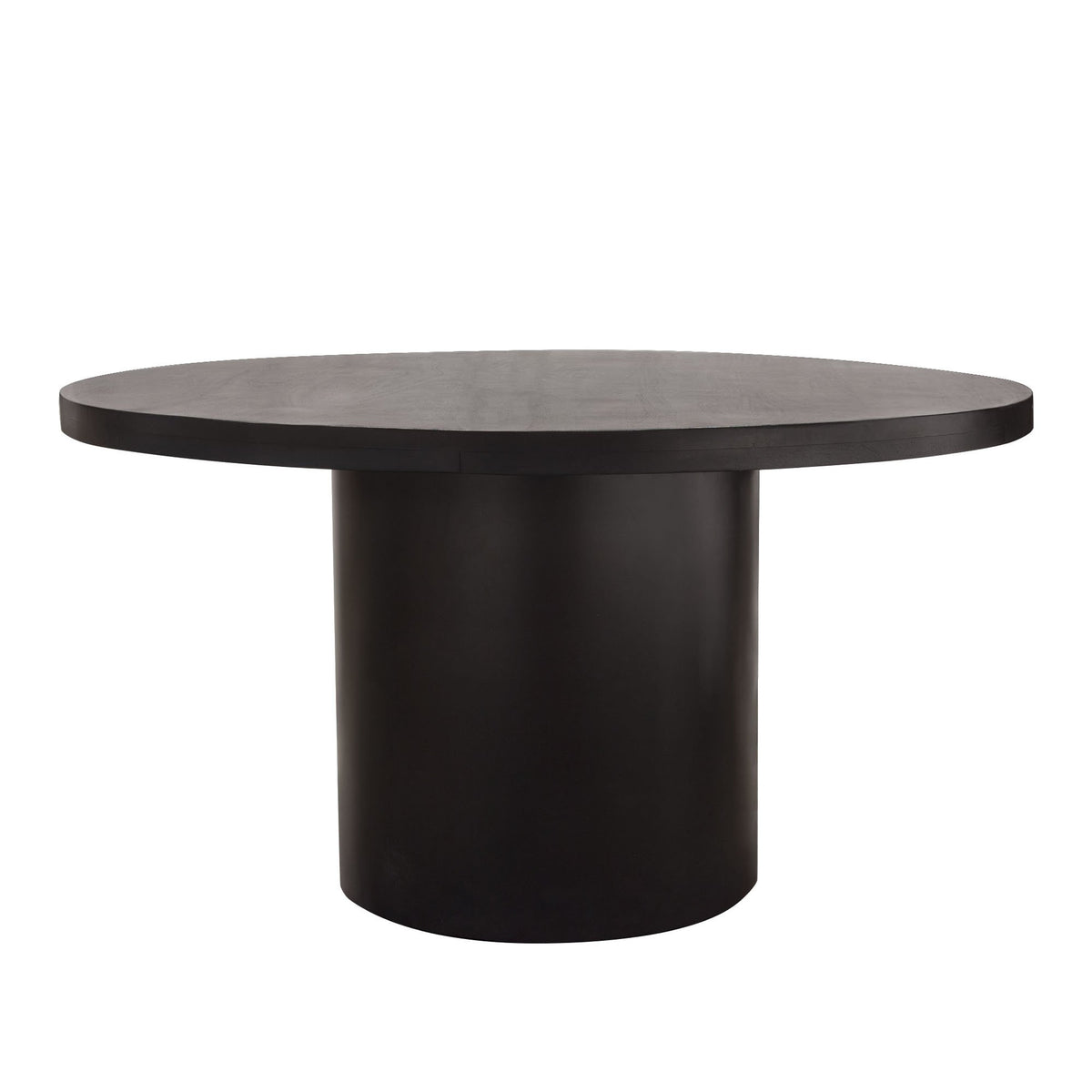 Rune Black Wood Dining Table - Ornate Home