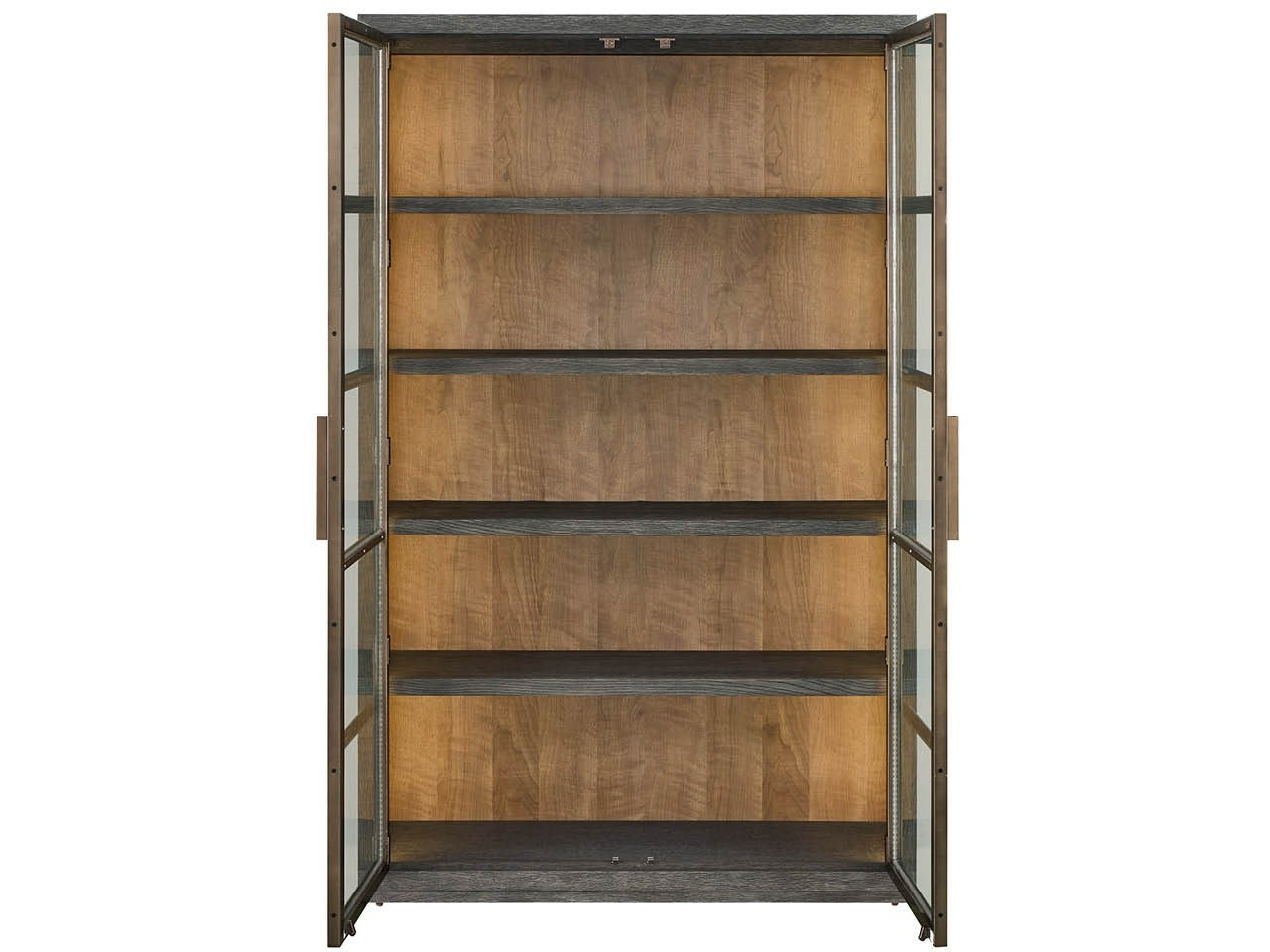 Modern Veil/Haze 50" Wide Display Cabinet