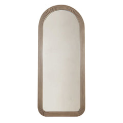 Sadie Ash Wood Floor Mirror - Ornate Home