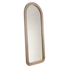 Sadie Ash Wood Floor Mirror - Ornate Home