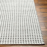 Bence Black & White Area Rug - Clearance