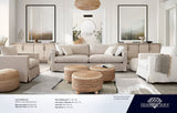 Savannah Linen Sofa - Ornate Home