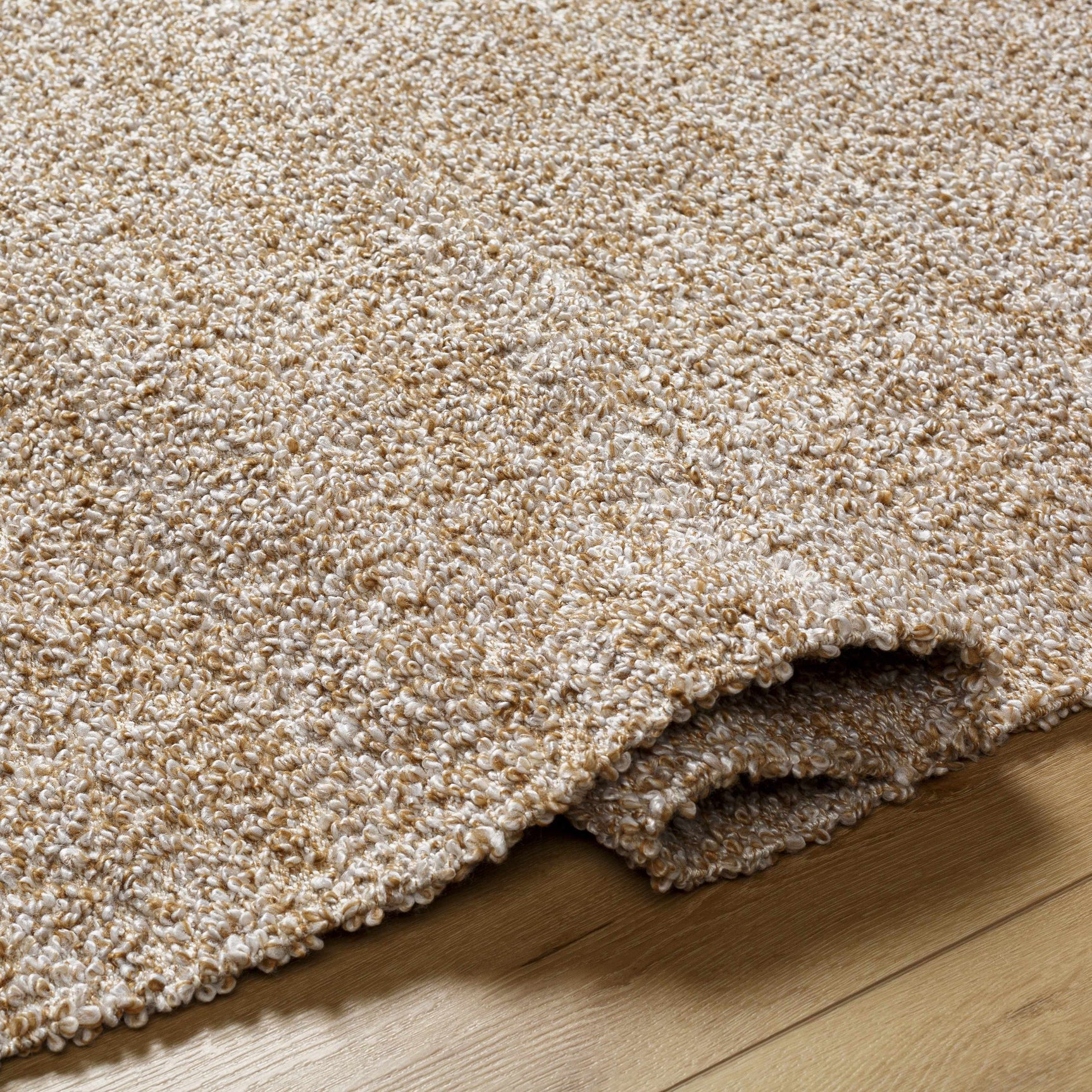 Kamil Beige Solid Area Rug - Clearance