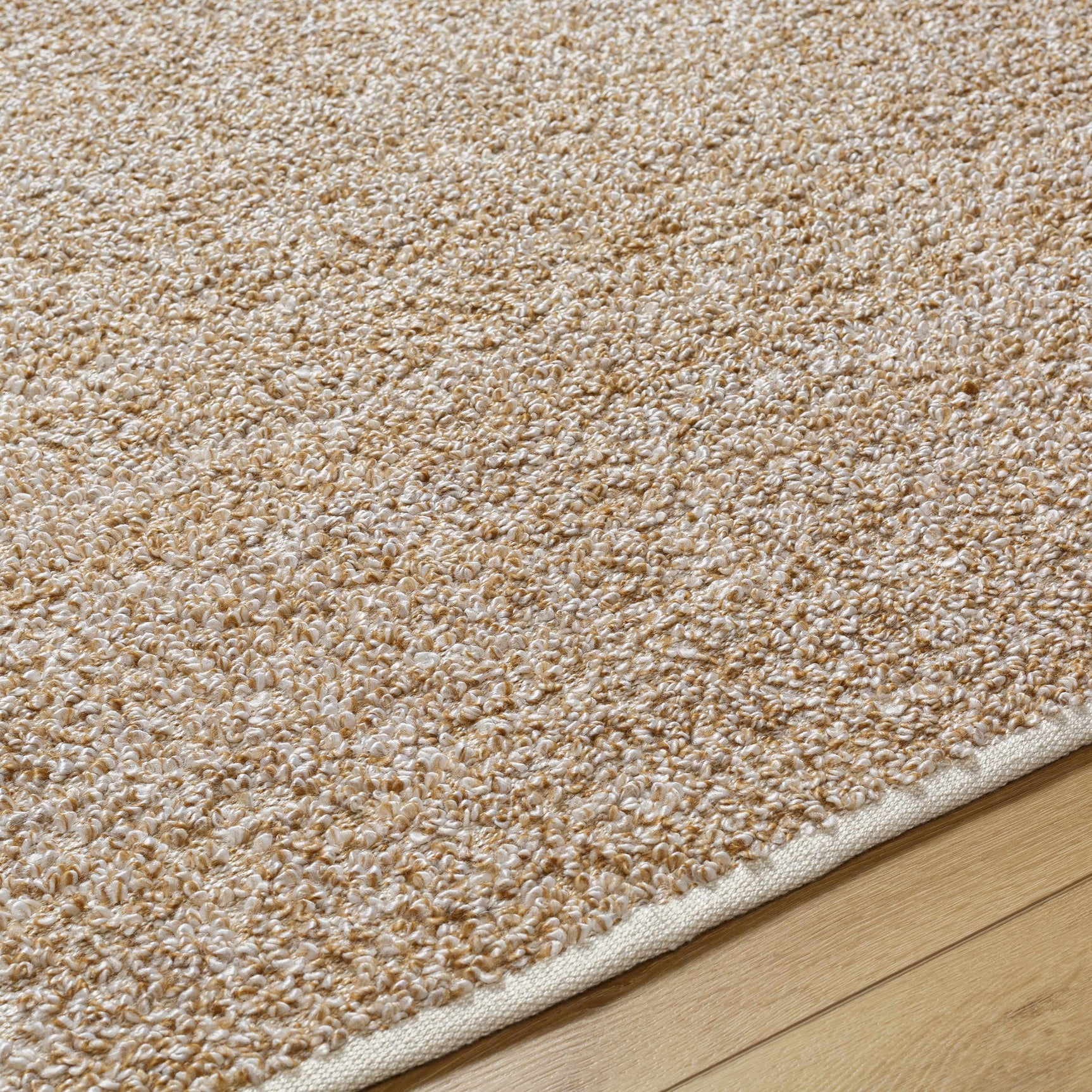 Kamil Beige Solid Area Rug - Clearance